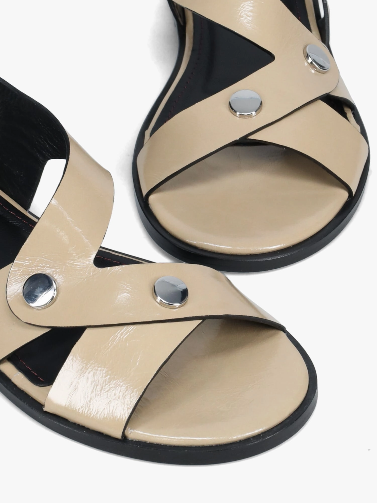 Mindy Stone Onix Leather Shock Diffusing Heel
