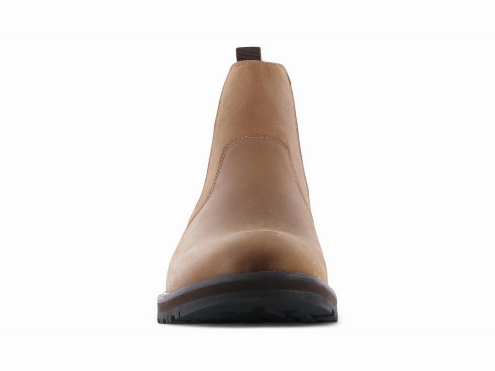 Michael Ellis Woodrow Chelsea Boot Brown Comfortable Cushions Flex Step
