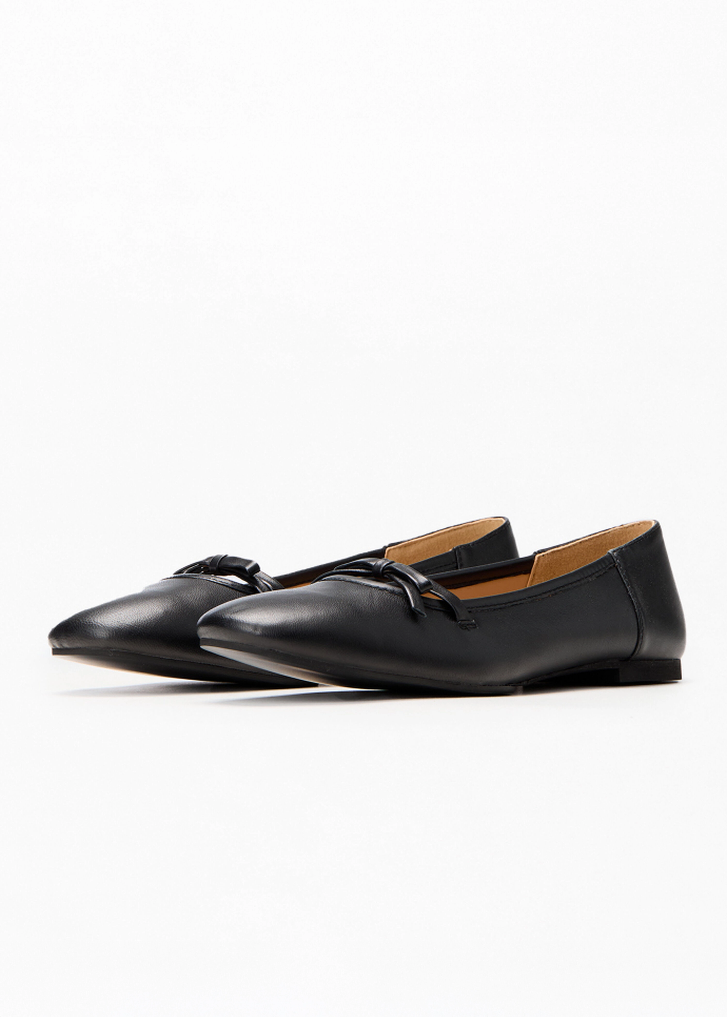 Daily Wear Cushion Fit Missy Ballet Flat - Black