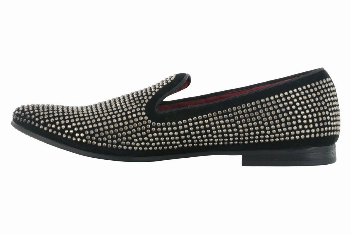 Versatile Outfit Workstation Wear Steve Madden Caviarr Silver Rhinestone Loafer