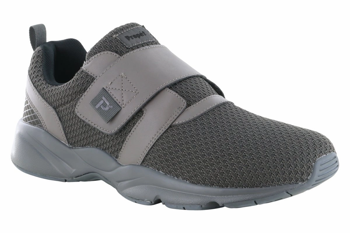 Propet Stability X Strap Dark Grey Daily Explorer