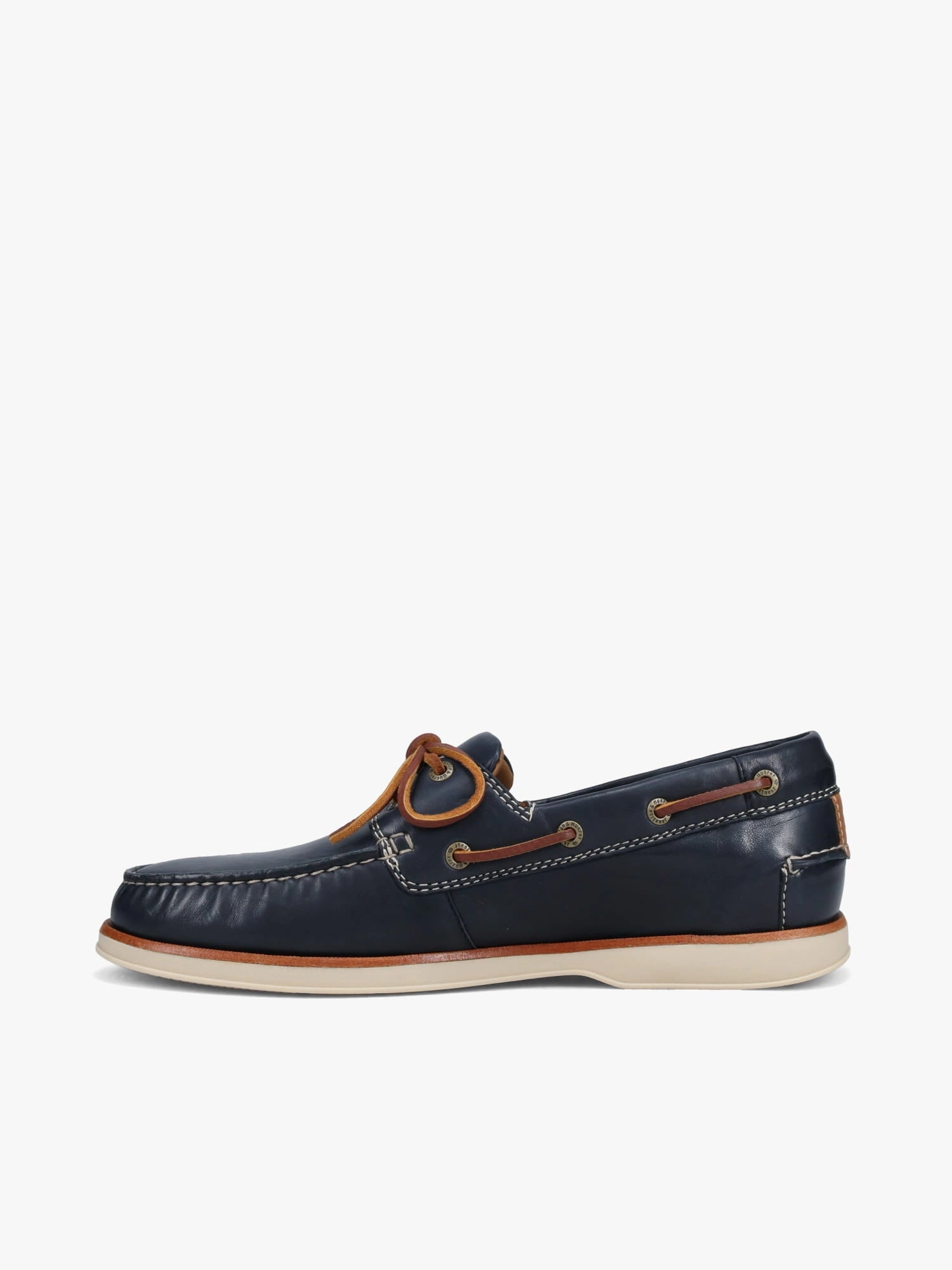 Monaco Boat Shoe Navy Sheepskin Foam Midsole Sustainable Choice