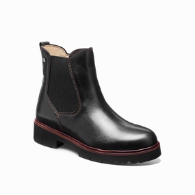 Monogrammed shoes VAN NESS - Black | Samuel Hubbard Stylish for social events Minimalist elements VAN NESS - Black | Samuel Hubbard