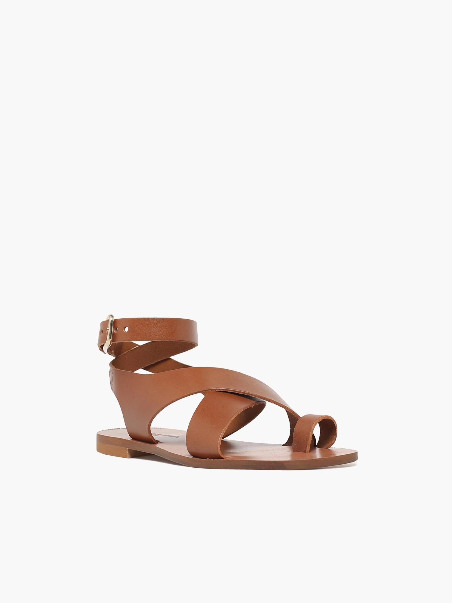 Non Slip Traction Monza Cognac Pelle Vacchetta