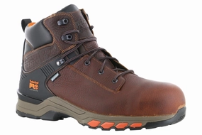 Motion Ease Timberland PRO Hypercharge 6" Composite Toe WP Boot Brown Timberland PRO Hypercharge 6" Composite Toe WP Boot Brown Power Grip Footwear Rugged Comfort Gear