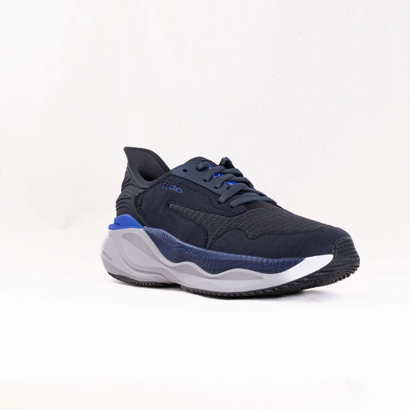 Clarks Pace (Men's) - Navy Modern Fit