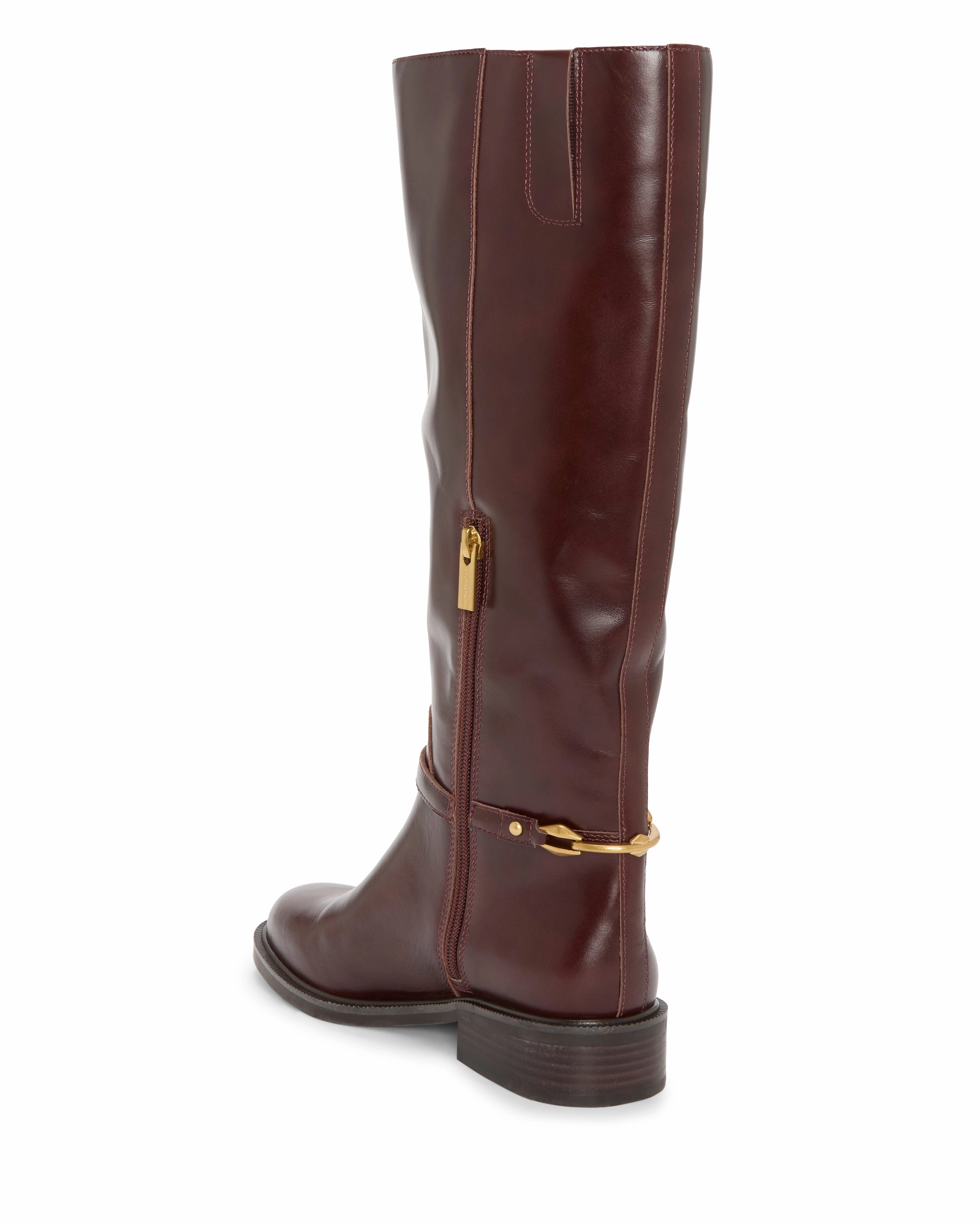 Adria Extra Wide Calf Knee High Boot Red Glow mud proof