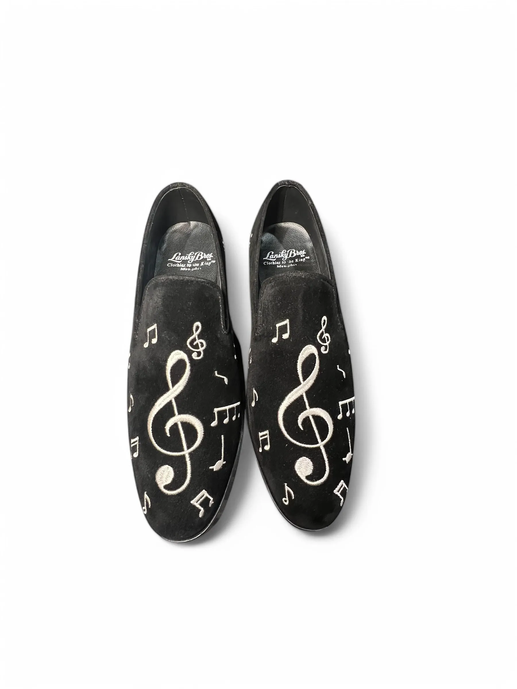 Modern Minimal Sporty Look Music Note Loafers