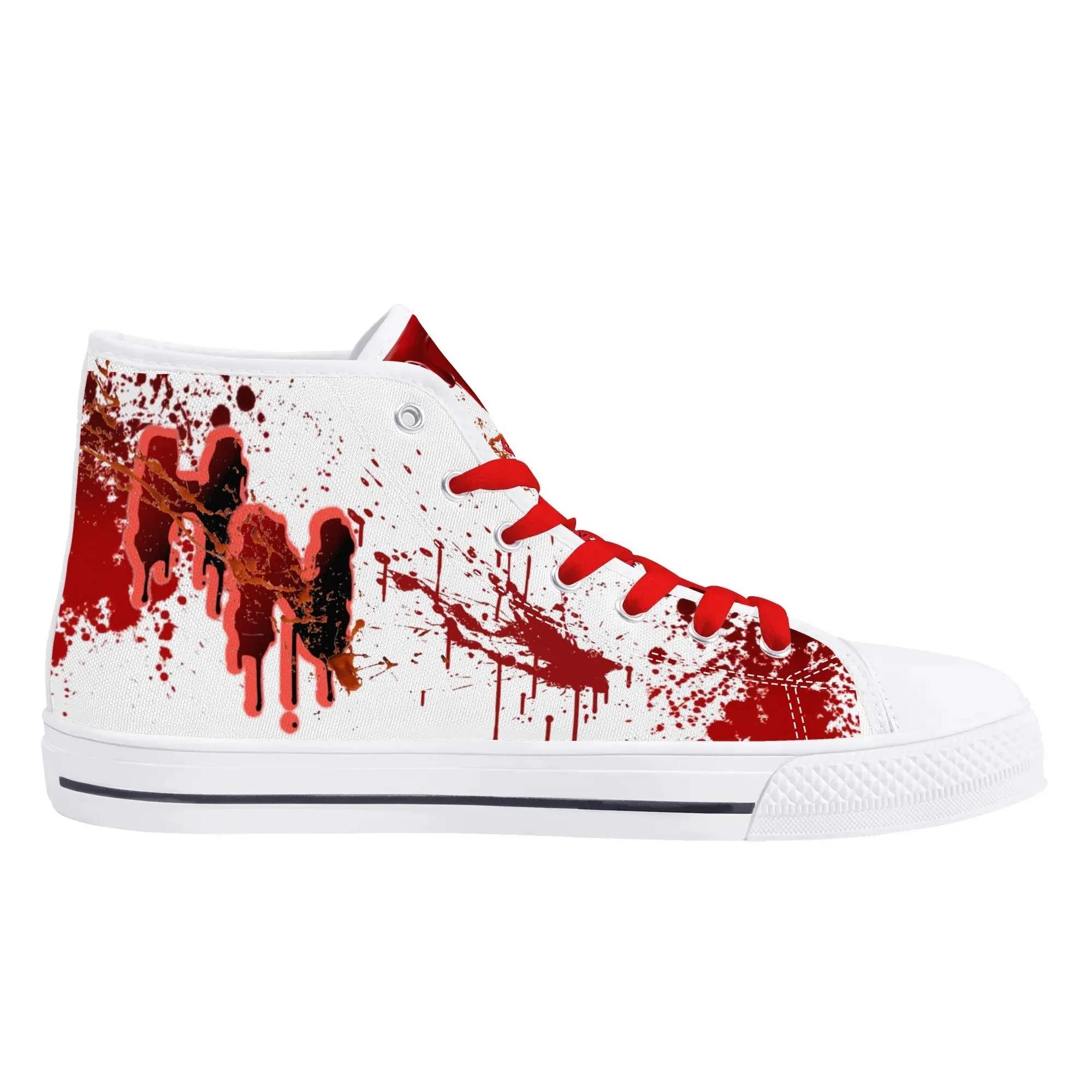 My Bloody Nuggieween Mens High Top Canvas Shoes
