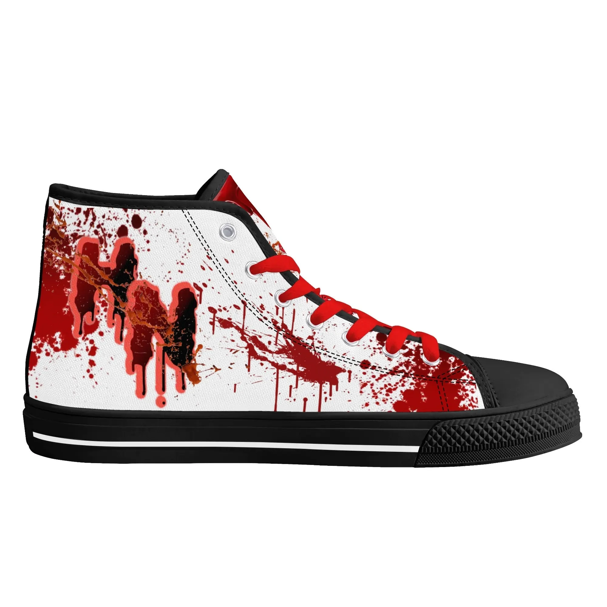 My Bloody Nuggieween Mens High Top Canvas Shoes