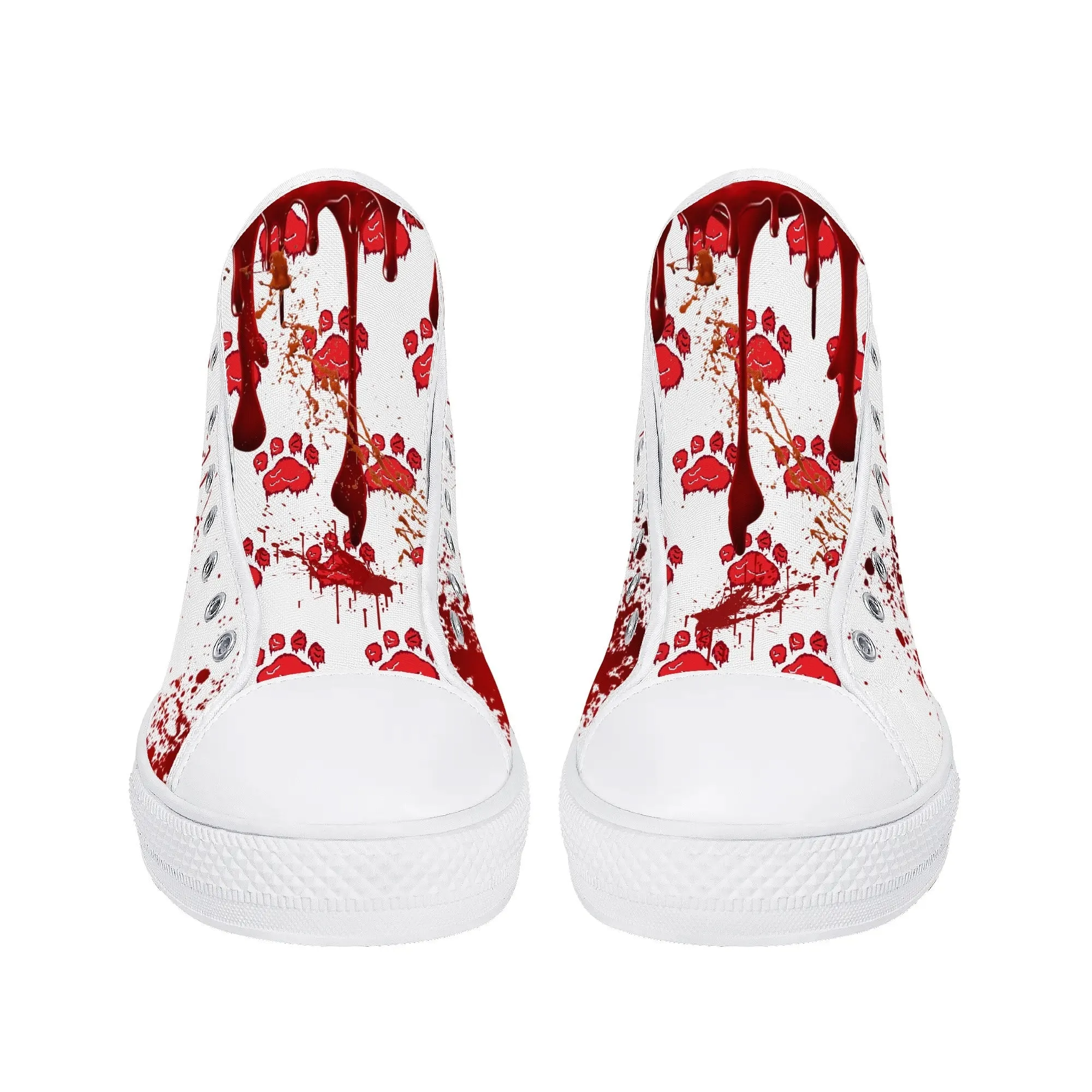 My Bloody Nuggieween Mens High Top Canvas Shoes