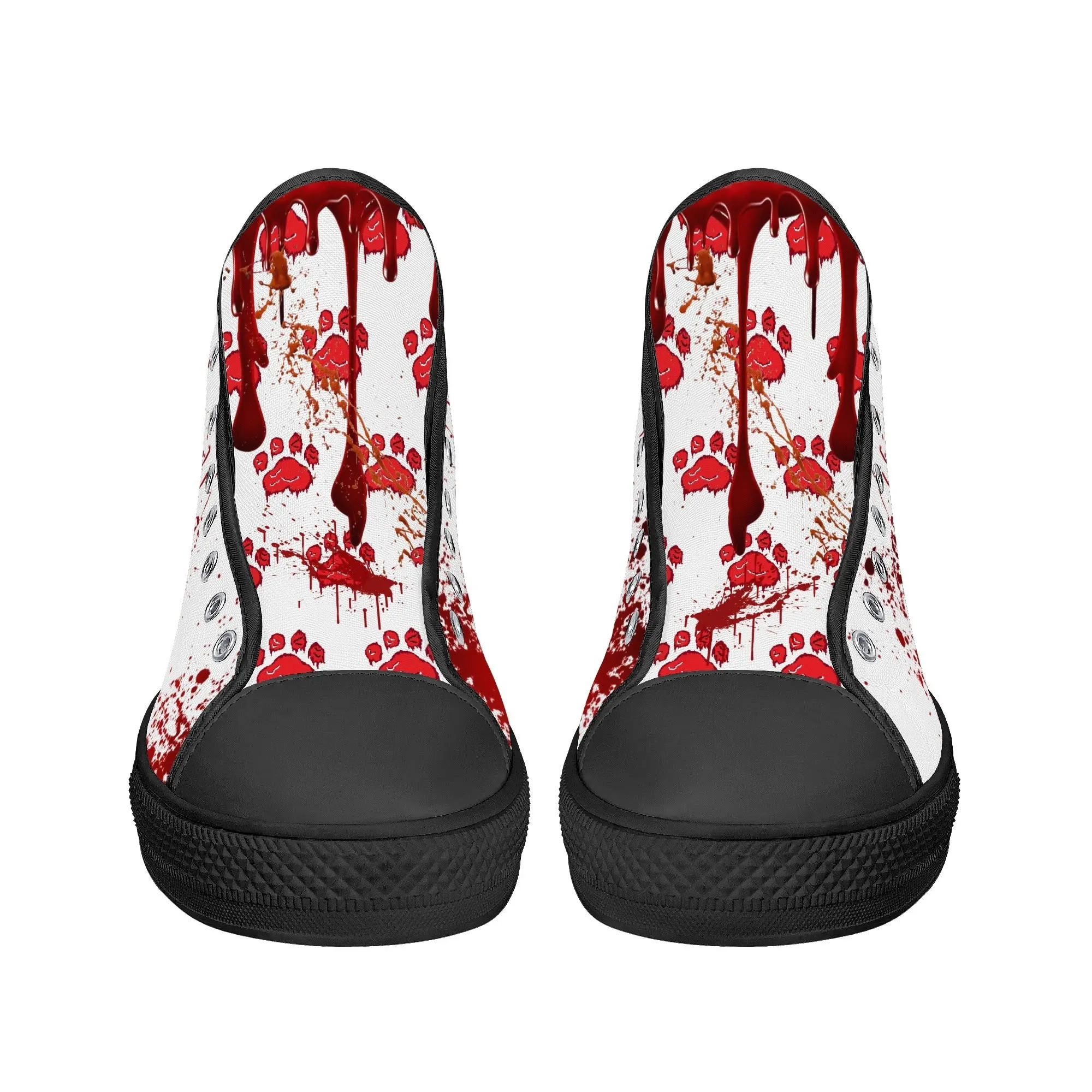My Bloody Nuggieween Mens High Top Canvas Shoes