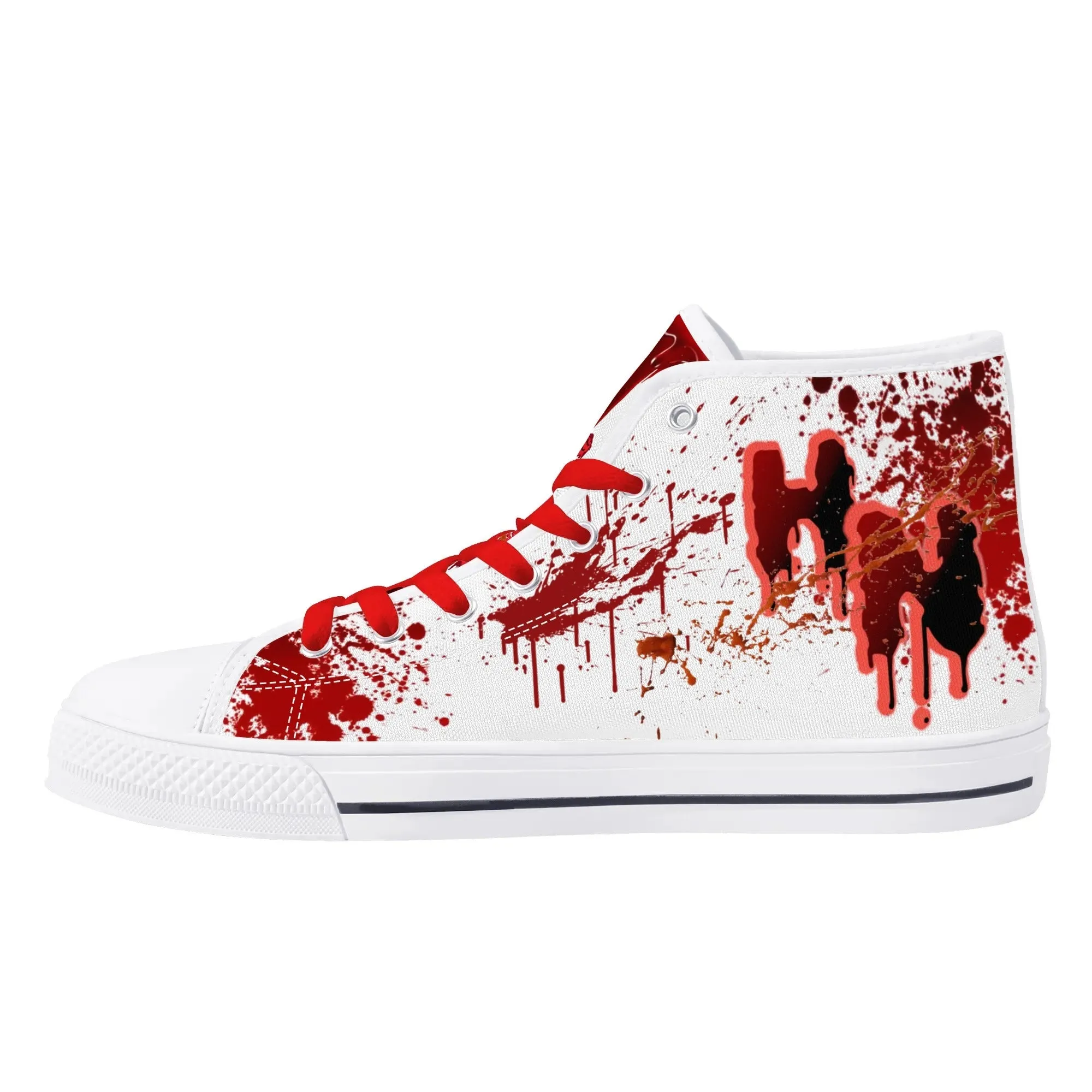 My Bloody Nuggieween Mens High Top Canvas Shoes
