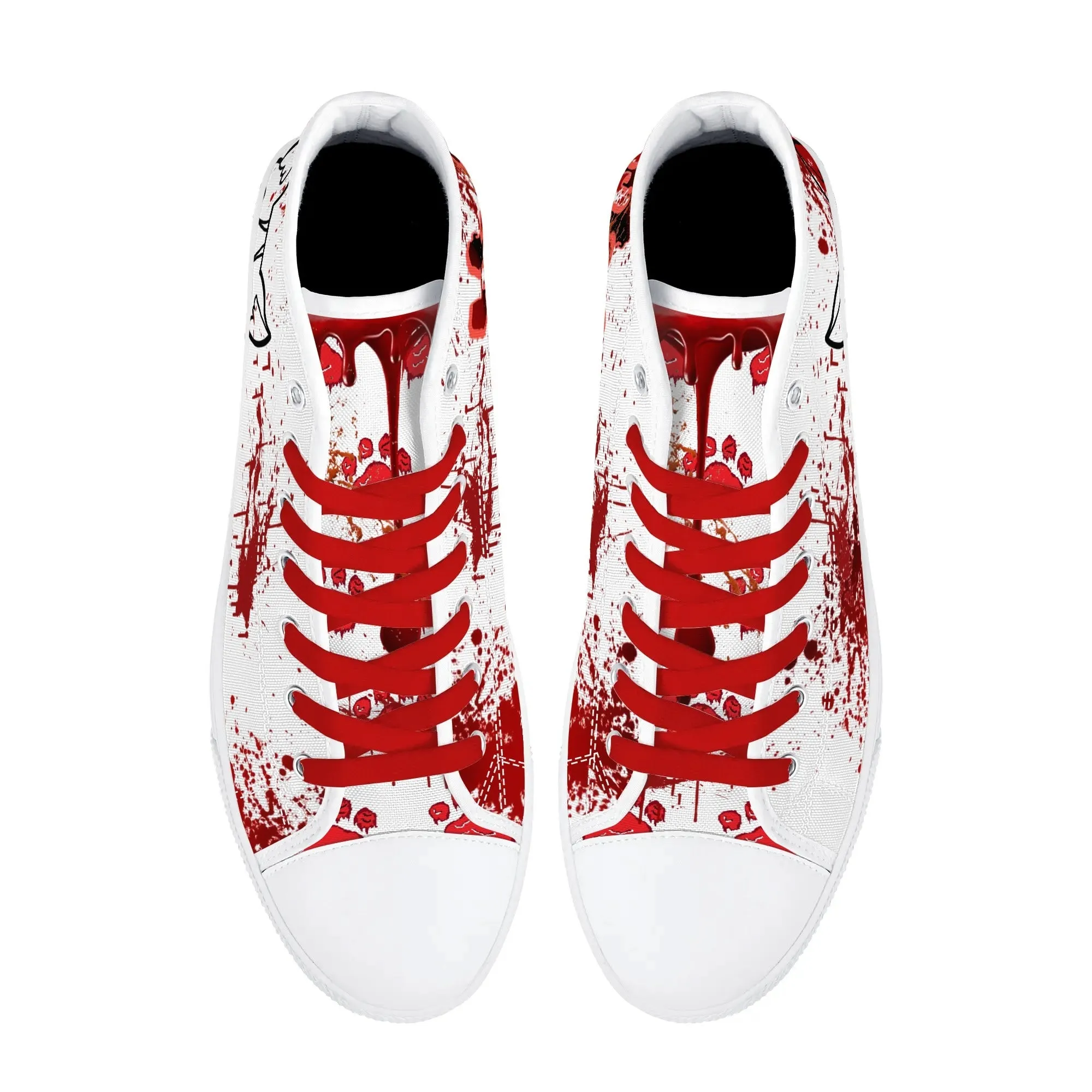 My Bloody Nuggieween Mens High Top Canvas Shoes