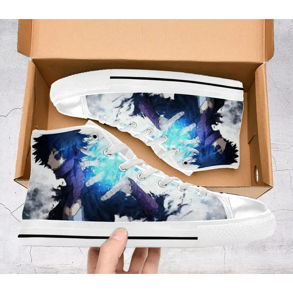 My hero academia Dabi Shoes High Top Sneakers for Kids and Adults Boku No Hero Academia