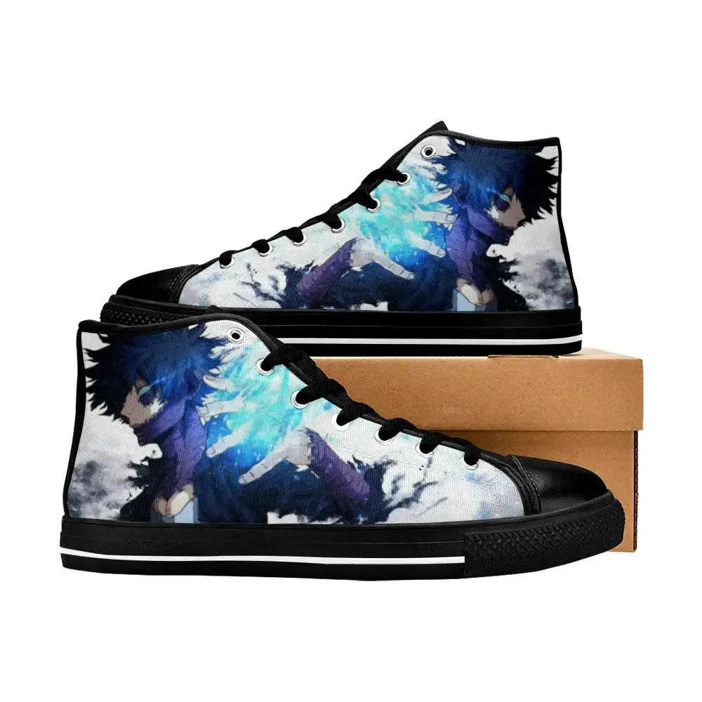My hero academia Dabi Shoes High Top Sneakers for Kids and Adults Boku No Hero Academia