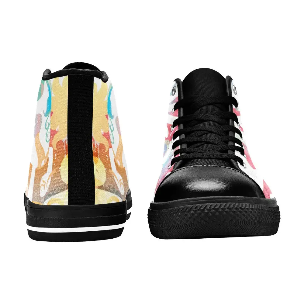 My Little Pony Friendship Is Magic Princess Celestia Shoes High Top Sneakers for Kids and Adults