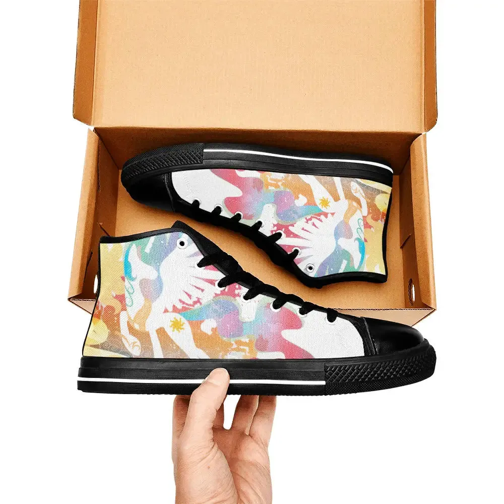 My Little Pony Friendship Is Magic Princess Celestia Shoes High Top Sneakers for Kids and Adults