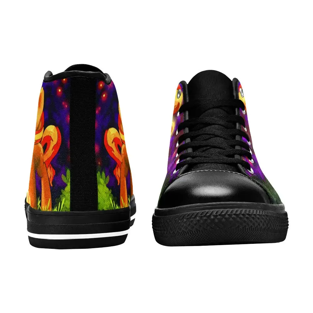 My Little Pony Friendship Is Magic Sunset Shimmer Shoes High Top Sneakers for Kids and Adults