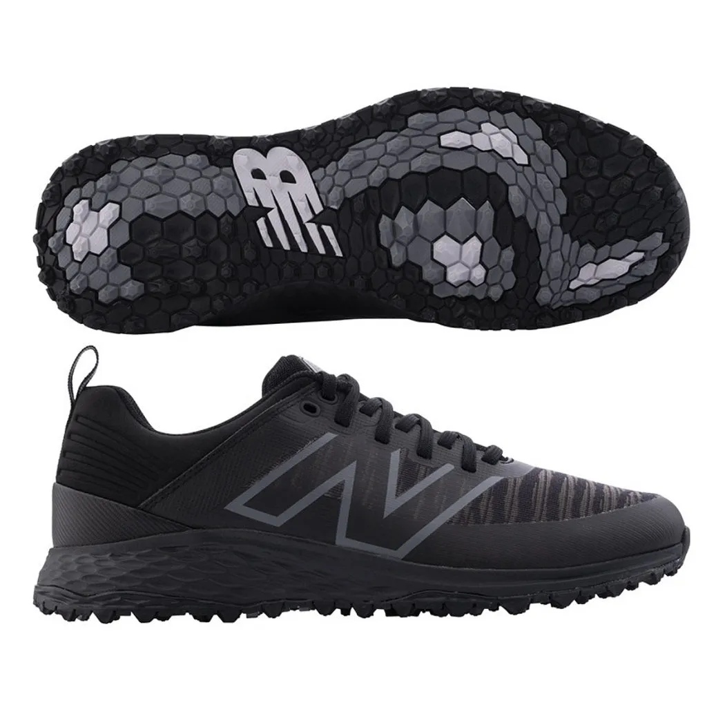 New Balance Mens Fresh Foam Contend V2 Golf Shoes - Spikeless - Black - All Sizes