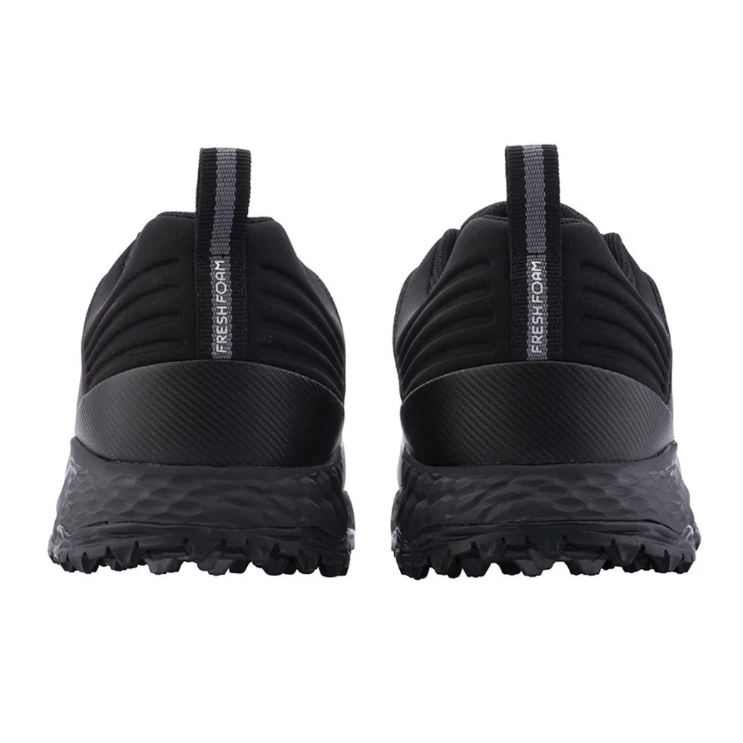 New Balance Mens Fresh Foam Contend V2 Golf Shoes - Spikeless - Black - All Sizes