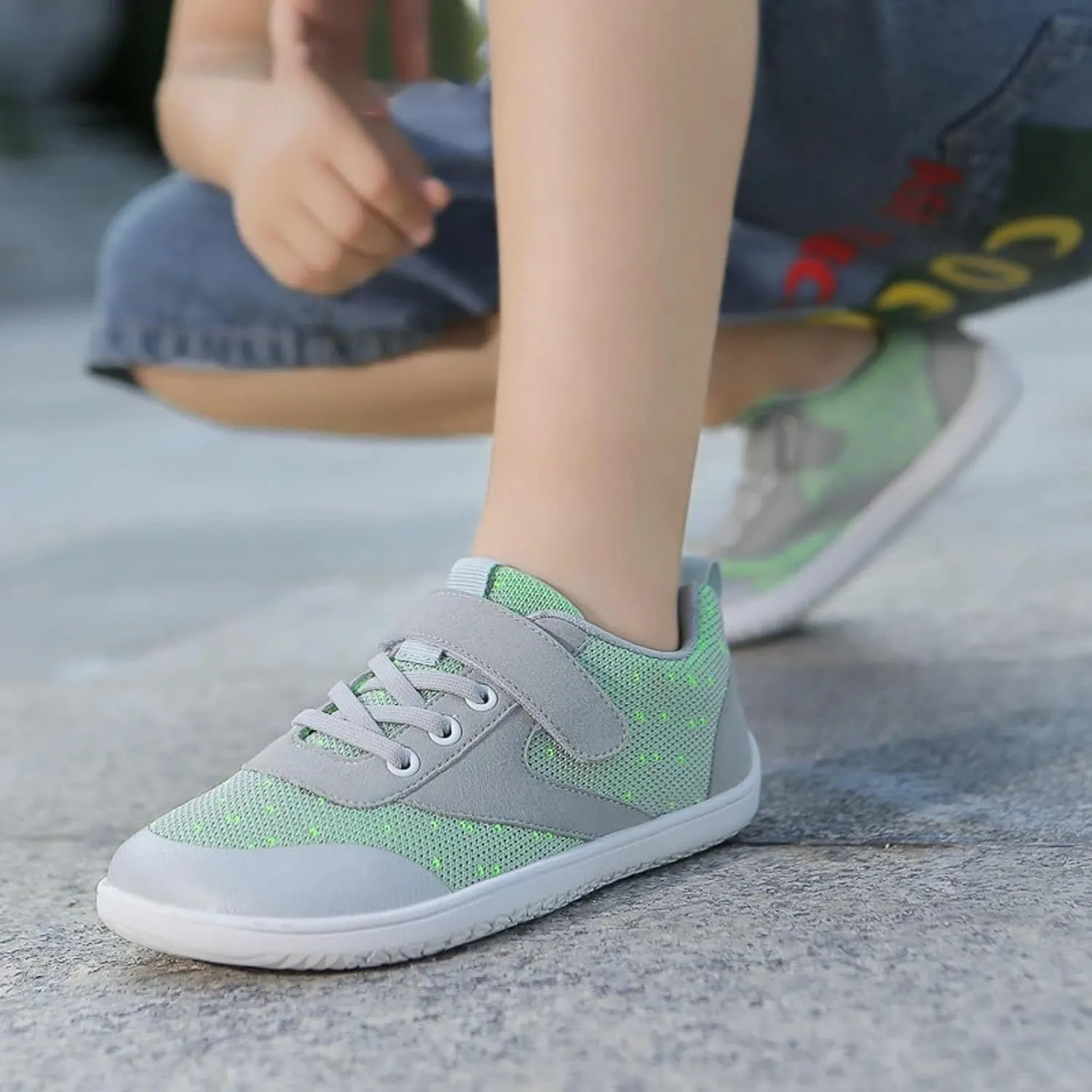 New Children's Wide Last Casual Outdoor Breathable Sports Shoes Size 3 Shoes Boys Lightweight Breathable Kids