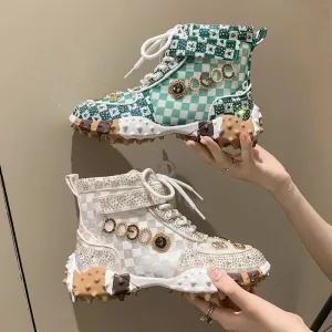 New Women GlamRock Luxe Sneakers
