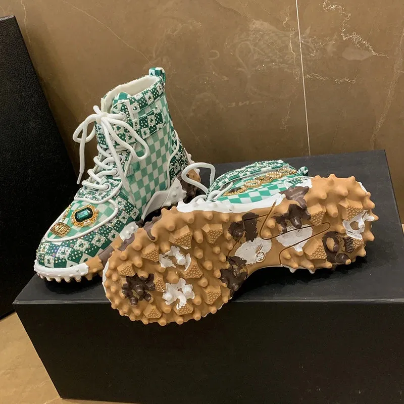 New Women GlamRock Luxe Sneakers