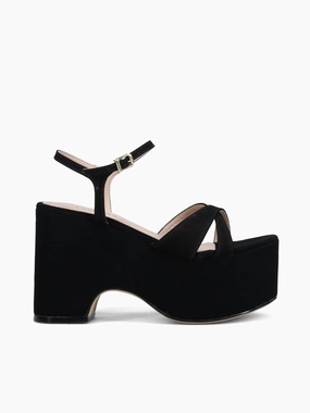 Night Sandals Arlet Black Nbk Slip In Daily Wear Shoes Arlet Black Nbk