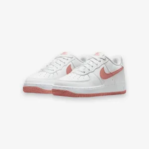 NIKE AIR FORCE 1 GS Summit White Red Stardust DV7762-102