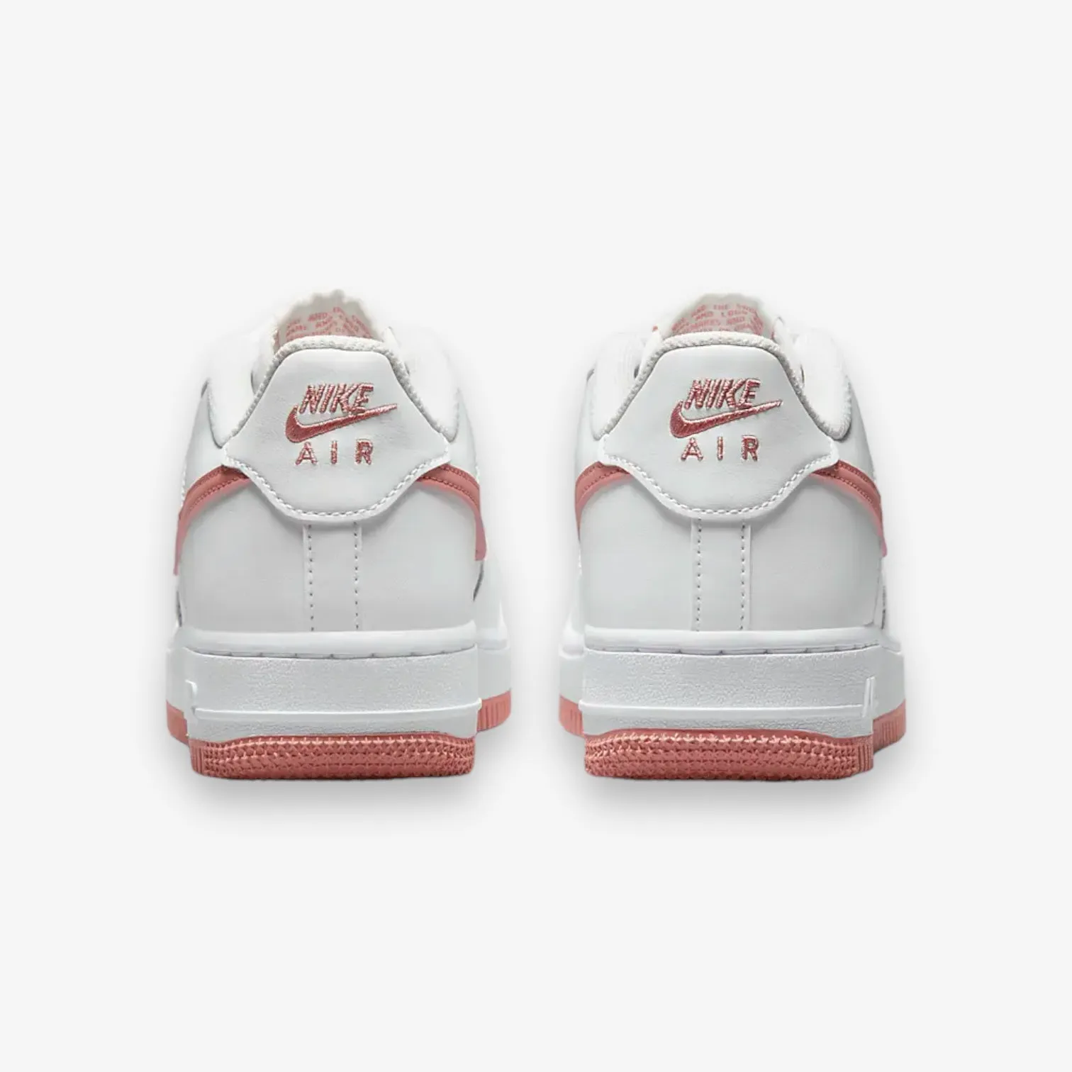 NIKE AIR FORCE 1 GS Summit White Red Stardust DV7762-102