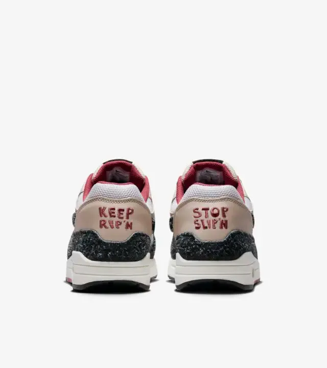 NIKE AIR MAX 1 PRM Pearl White Black Vast Grey FD5743-200