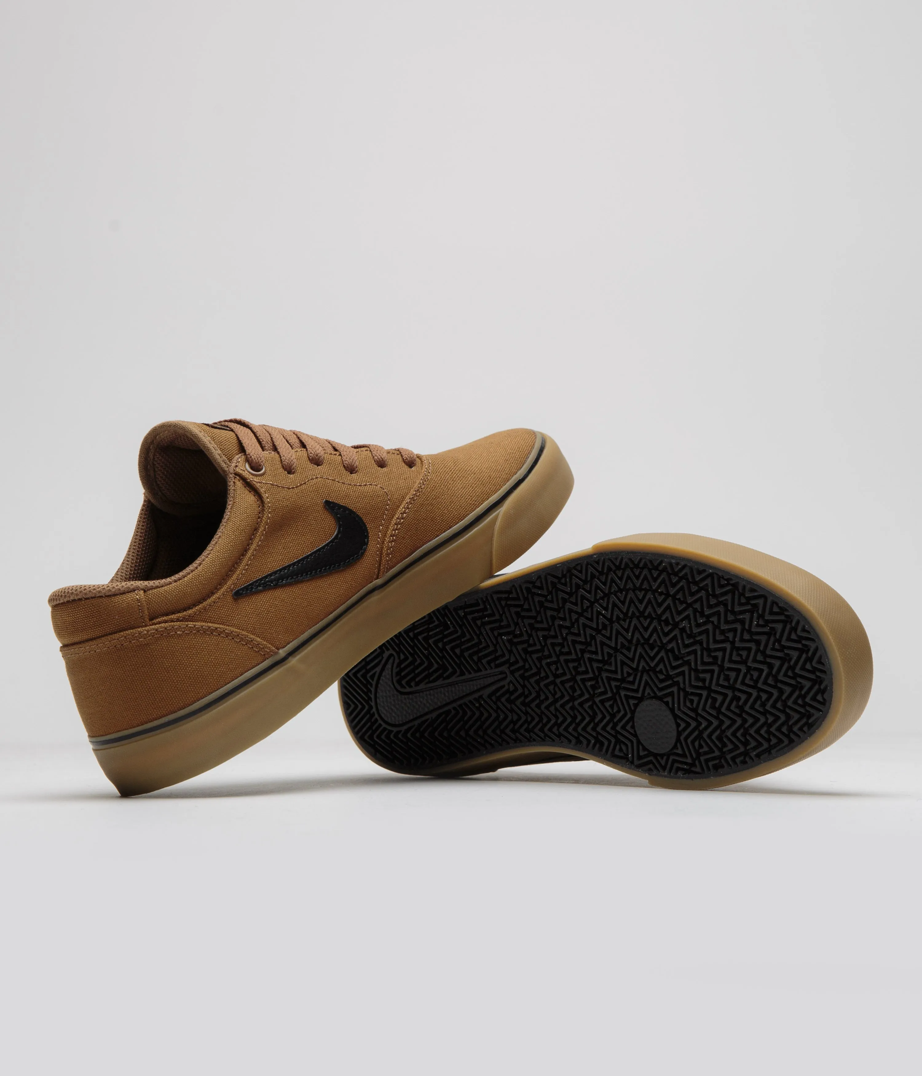 Nike SB Chron 2 Canvas Shoes - Ale Brown / Black - Ale Brown