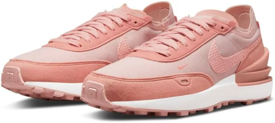Nike Womens Waffle One ESS Suede Textile Trainers