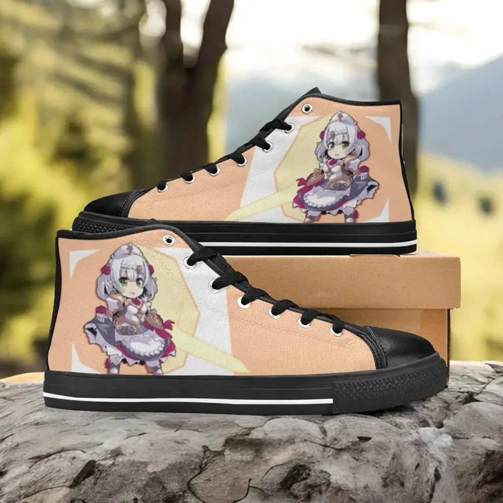 Noelle Cute Genshin Impact Shoes High Top Sneakers for Kids and Adults