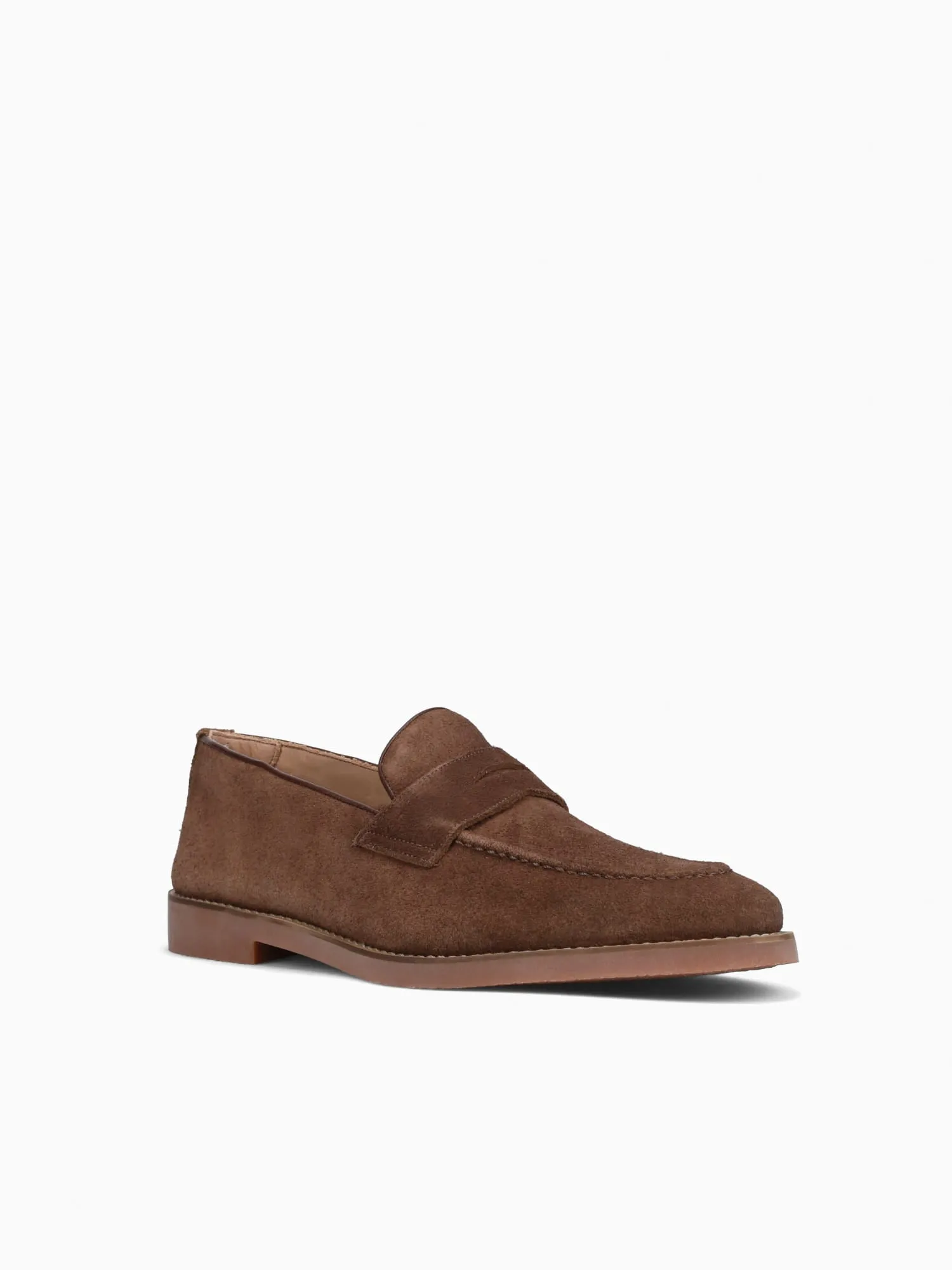 Frank Sandalo Brown Suede Shock absorption tech