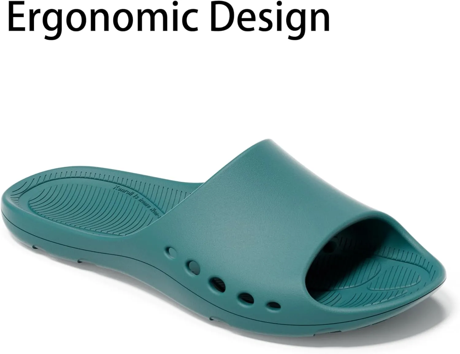 Non Slip Shower Shoes, Lightweight Indoor House Slides Bathroom Shower Sandals Slippers for Women and Men
