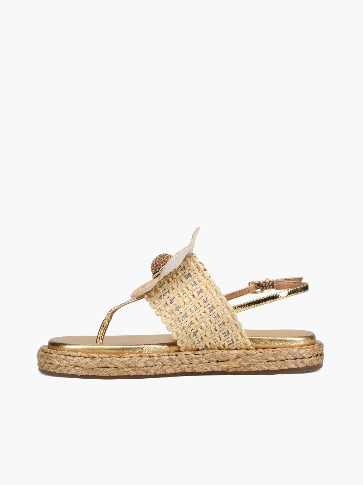 Nora Natural Oro raffia Lightweight EVA