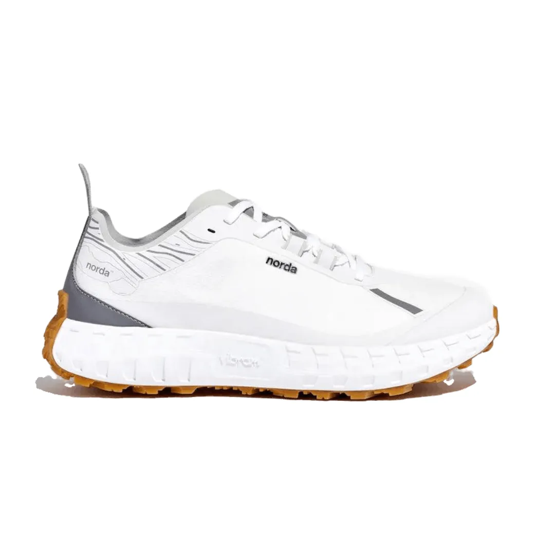 norda Men's 001 Core - Carry Over Trail Running Shoes (White/ Gum)