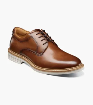 Norwalk  Plain Toe Oxford-Cognac Multi | Florsheim Mesh Upper Norwalk  Plain Toe Oxford-Cognac Multi | Florsheim Ventilation Channel Design