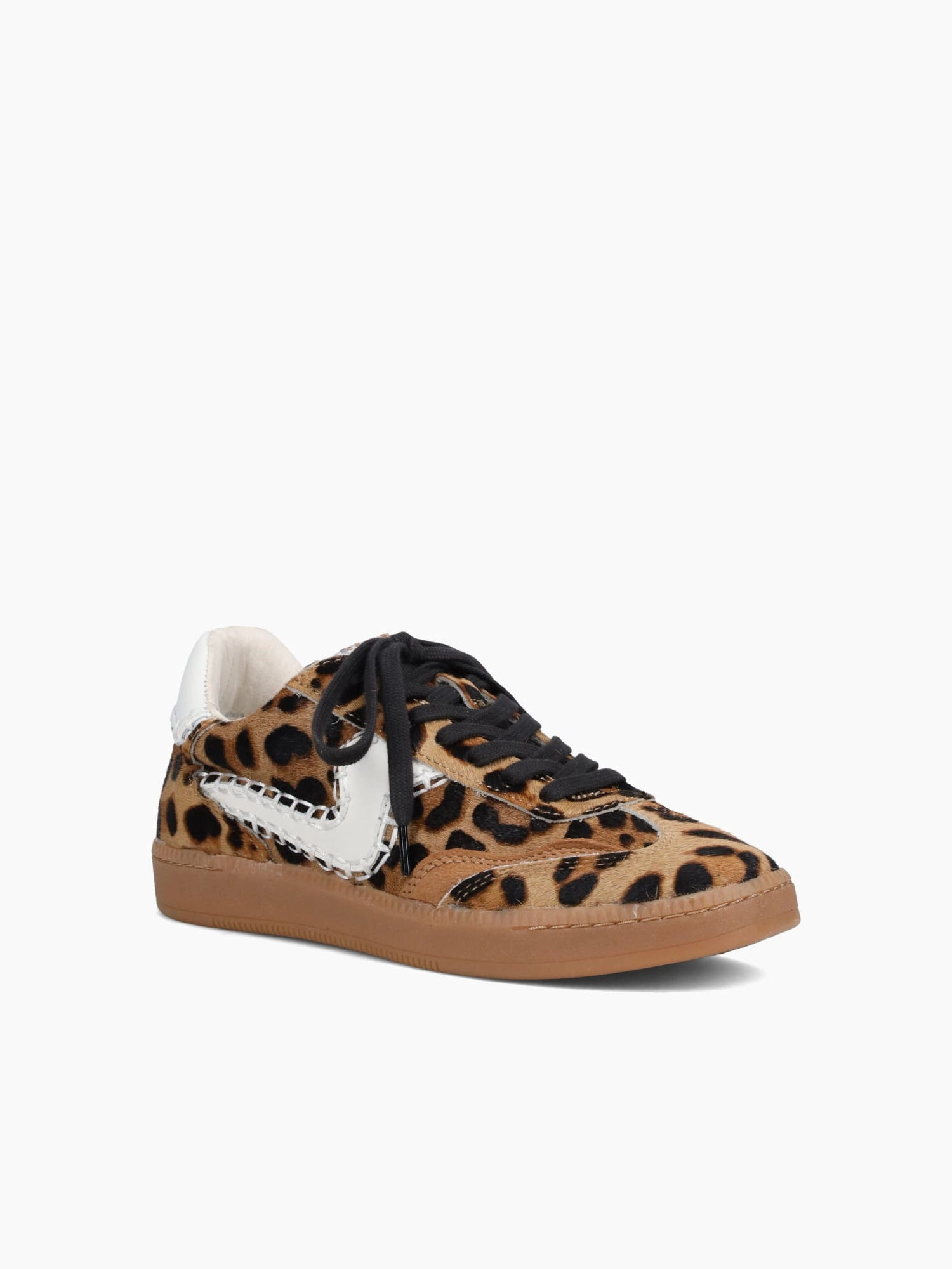 Bounce Support Notice Stitch Leopard Calf Hair