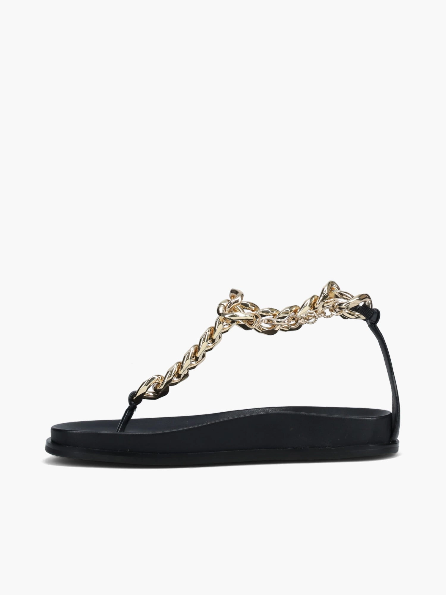 Bestow Black Gold Smooth Energy Returning Heel Travel-Friendly Shoes