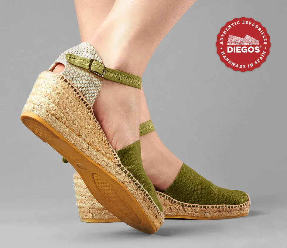 Olive green Carmen