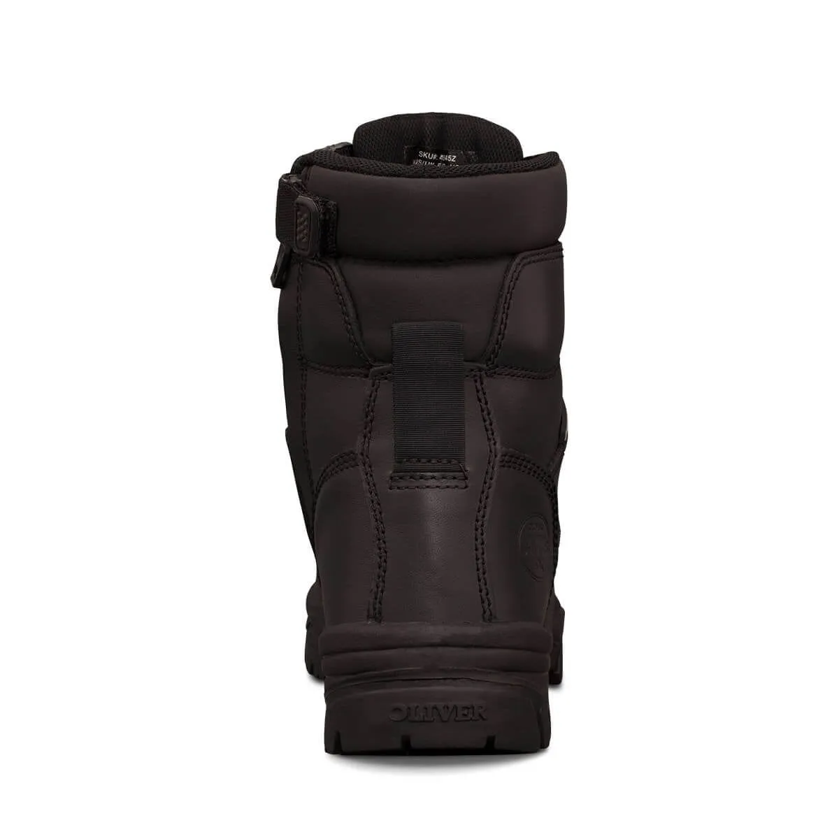 Oliver 45645Z 150MM Black Zip Sided Boot