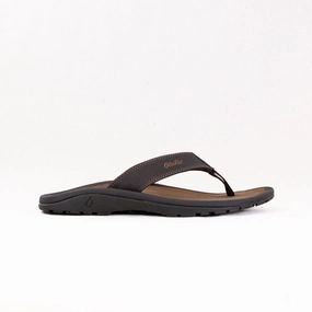 Olukai Ohana (Men's) - Dark Java/Ray Abrasion Resistant Treads Olukai Ohana (Men's) - Dark Java/Ray Ventilation System