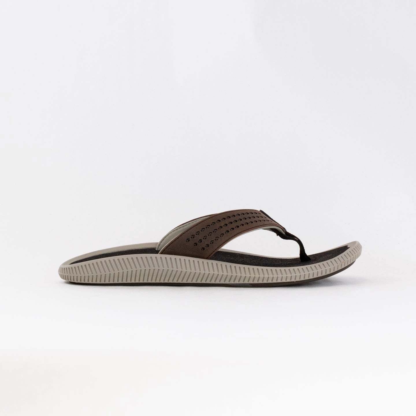 Contoured Shape Olukai Ulele (Men's) - Dark Wood