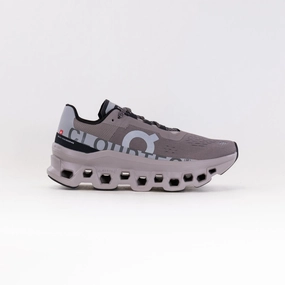 On Cloudmonster (Men's) - Cinder/Fog Moisture Wicking Insole Fashionable Design Yellow Sun On Cloudmonster (Men's) - Cinder/Fog
