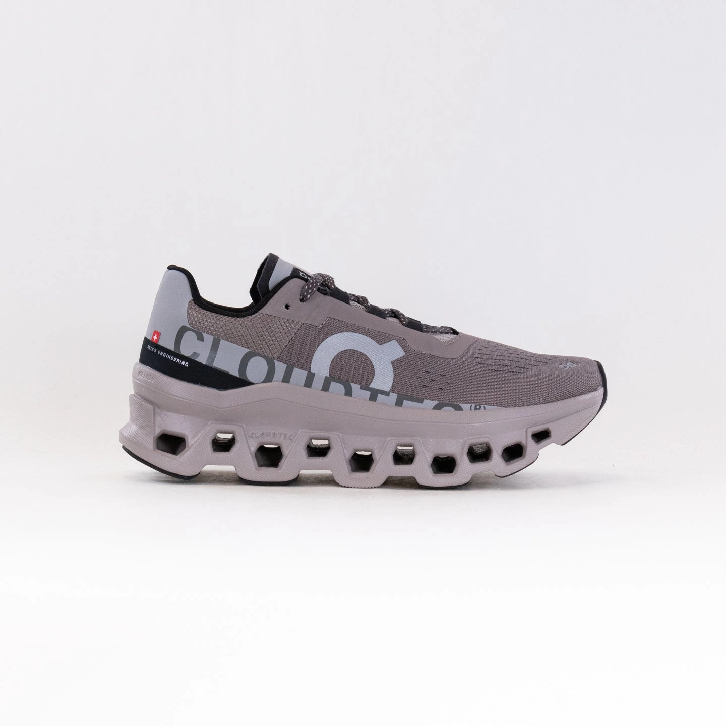 Fashionable Design Yellow Sun On Cloudmonster (Men's) - Cinder/Fog