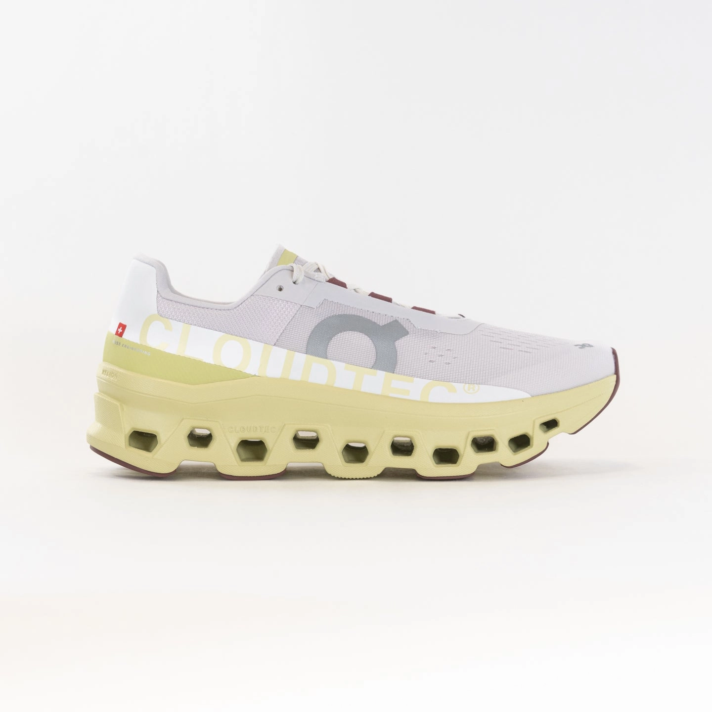 Prairie Run On Cloudmonster (Men's) - Frost/Acacia