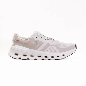 On Cloudrunner 2 (Men's) - Pearl/Desert Water resistant upper On Cloudrunner 2 (Men's) - Pearl/Desert Senior Friendly Canyon Path